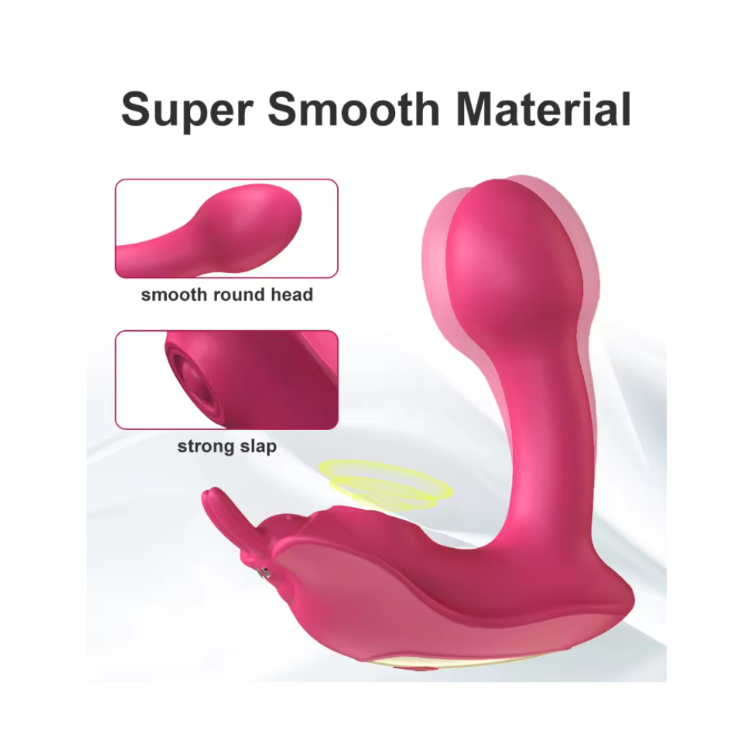 Vibrador y succionador a control Mambo MF1011 - LongLove