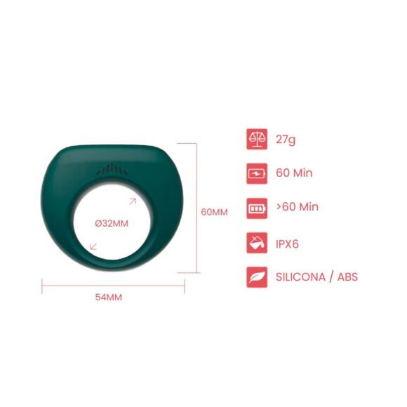 Anillo vibrador a distancia MagicDante II MagicMotion - Imagen 3