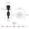 Plug anal vibrador Magic Bunny - Imagen 7