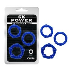Pack 3 anillo para pene GK Power CHISA CN-330300013