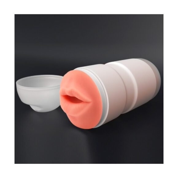 Masturbador masculino con bala Stamina boca SexInACan LOVETOY 3600509-02 - Imagen 3