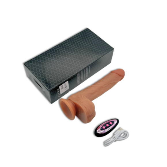 Dildo percutor a control Scorpio MF1018 - Imagen 4