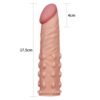 Funda para pene X-Tender +5cm LOVETOY LV1054F - Imagen 2