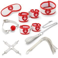 Kit de sumisión 8 piezas Enfermera y Azafata