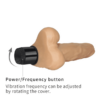 Dildo vibrador Real Feel 20cm LOVETOY LV1009 - Imagen 3