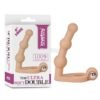Anillo con dildo The Ultra Soft Double LOVETOY LV320104