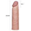 Funda para pene X-Tender +3cm LOVETOY LV1050F - Imagen 2