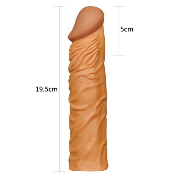 Funda para pene X-Tender +5cm LOVETOY LV1052B - Imagen 2