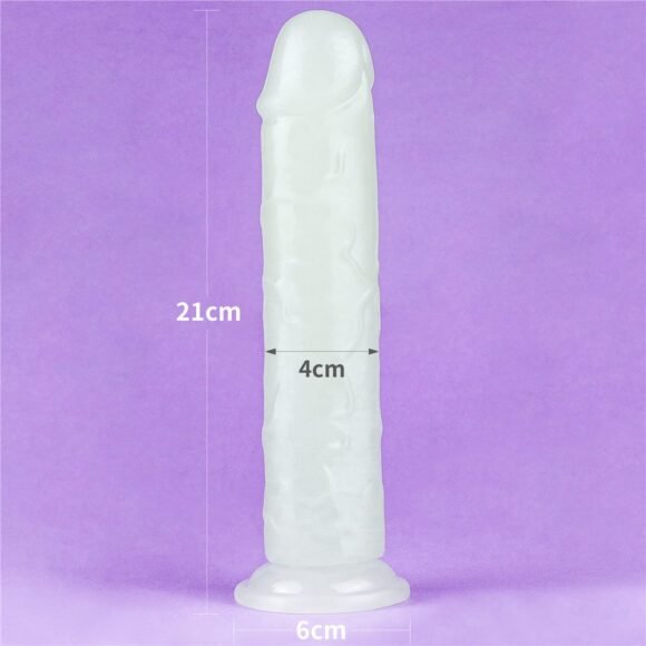 Dildo luminiscente Lumino 16,5cm LOVETOY LV319022 - Imagen 5