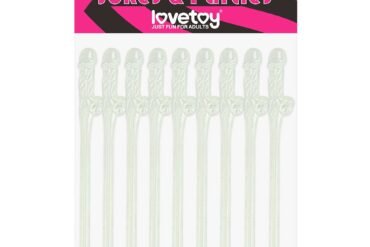 Pack 9 bombillas de pene luminiscentes LOVETOY LV765001