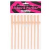 Pack 9 unidades bombillas forma pene LOVETOY LV765001A