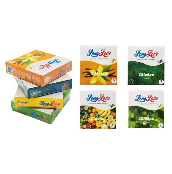 Preservativos Sabores Longlove 3 Uds