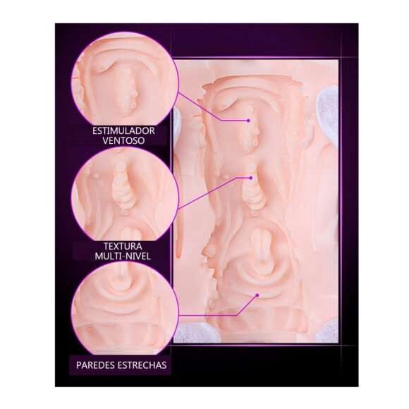 Masturbador masculino HappyCup PURPLE MX CHISA CN-560898056 - Imagen 7