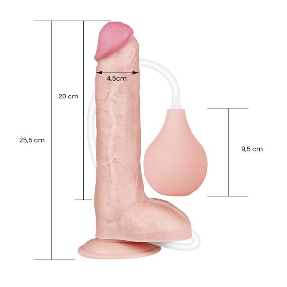 Dildo eyaculador Squirt Extreme 25cm LOVETOY LV116022 - Imagen 2