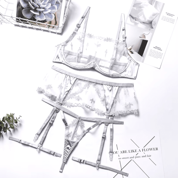 Conjunto de encaje N°3062 - Imagen 13