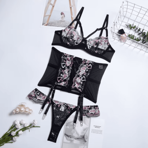 Conjunto de encaje No.3045 - Imagen 5