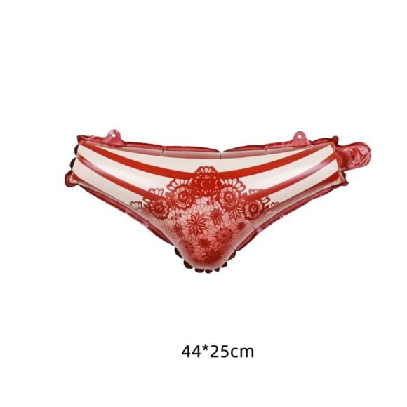 Globo conjunto rojo calzón