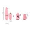 Vibrador Trio Pleasure con huevo y tres cabezales intercambiable LILO LL-A1912 - Imagen 3