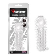 Funda para pene con textura+2,5cm RealMe CHISA CN-371620543