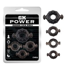 Kit 4 anillo para pene GKPower CHISA CN-370332163