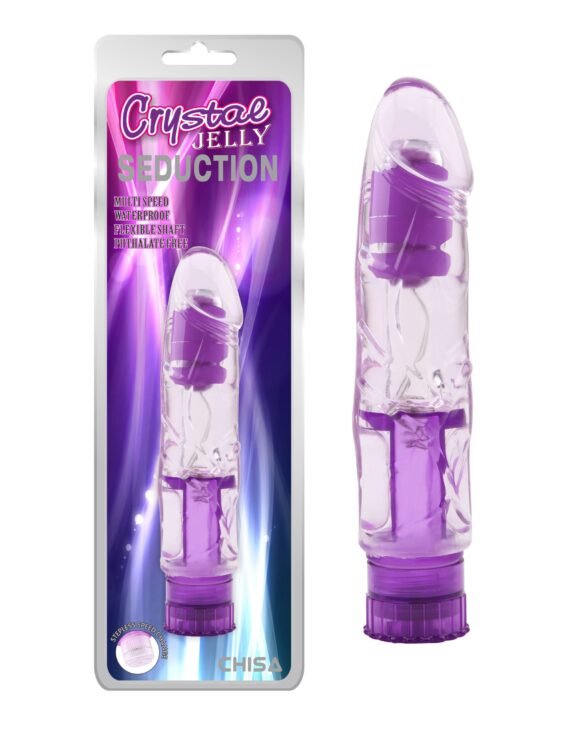 Dildo vibrador Seduction CrystalJelly CHISA CN-131815395