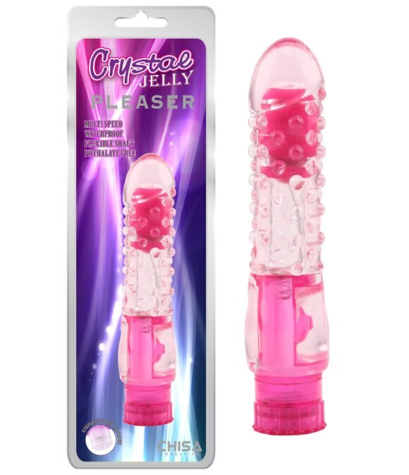 Dildo vibrador Pleaser CrystalJelly CHISA CN-131878078