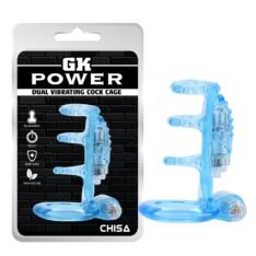 Anillo vibrador Triple para pene GKPower CHISA CN-461657330