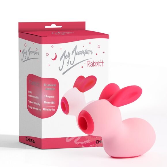 Insuflador vibrador Rabbit Pink CHISA  CN-534388486