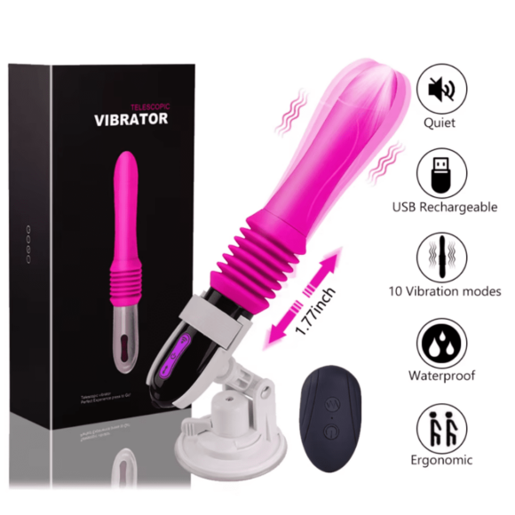 Vibrador telescópico con base Fargo X Z111 - Imagen 4