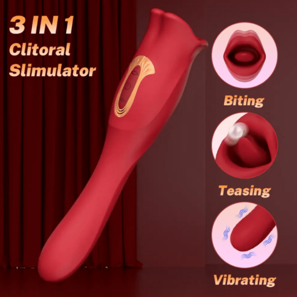 Vibrador sexo oral Sasha Plus MF1030 - Imagen 5