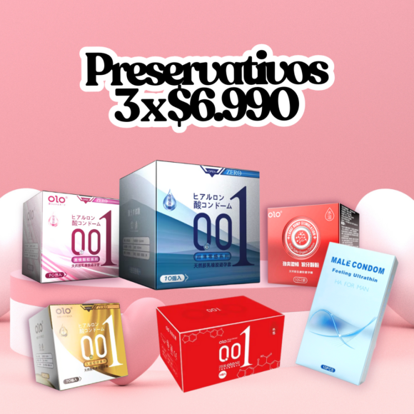 Preservativos 3 X $6.990