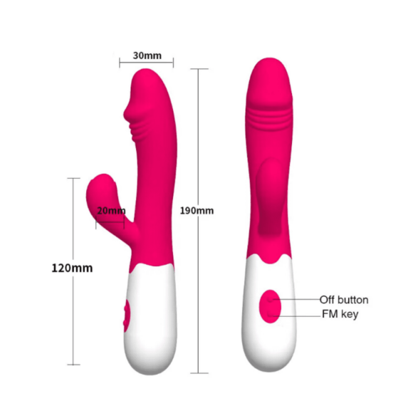 Vibrador doble Aurora MF1025 - Imagen 6
