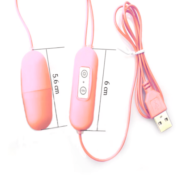 Huevo vibrador USB LoveEgg Twice MF1027 - Imagen 3