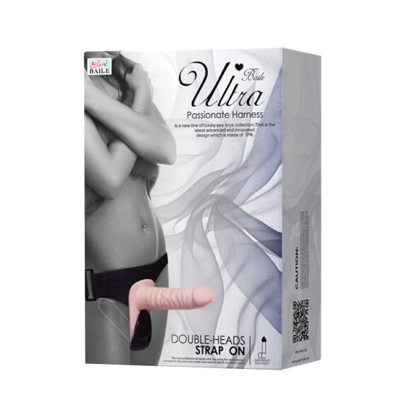 Arnés sexual con doble dildo y vibración a control PRETTYLOVE BW-022049 - Imagen 9