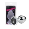 Plug metalico con joya Talla S Seamless
