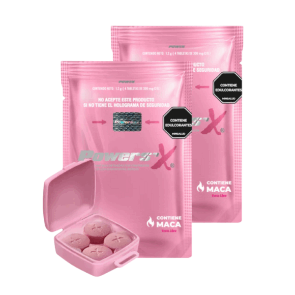 Potenciador Sexual Femenino Powers-X – 4 cápsulas (12g) - Imagen 2