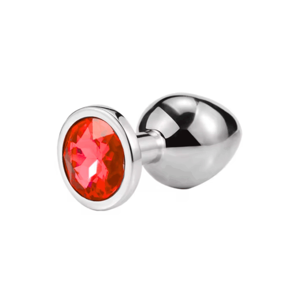 Plug metalico con joya Talla S 001S - Imagen 4