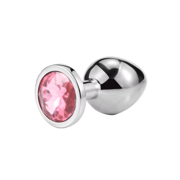 Plug metalico con joya Talla S 001S - Imagen 3