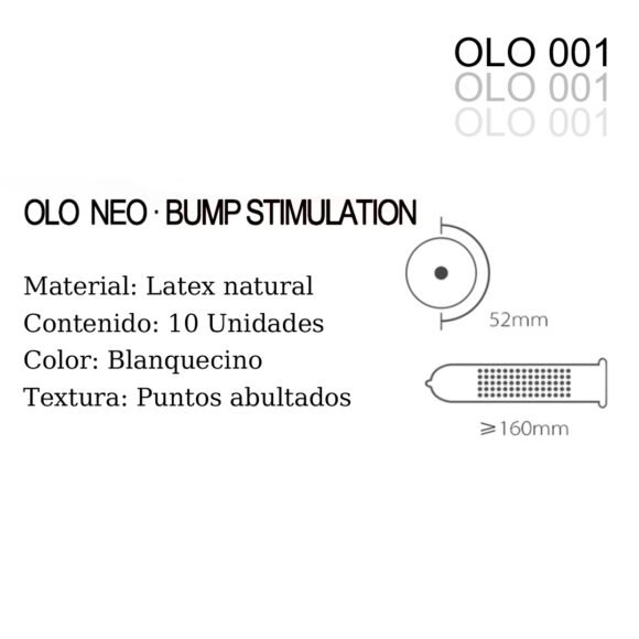 Preservativos Bump 10 Uds  OLO - Imagen 2