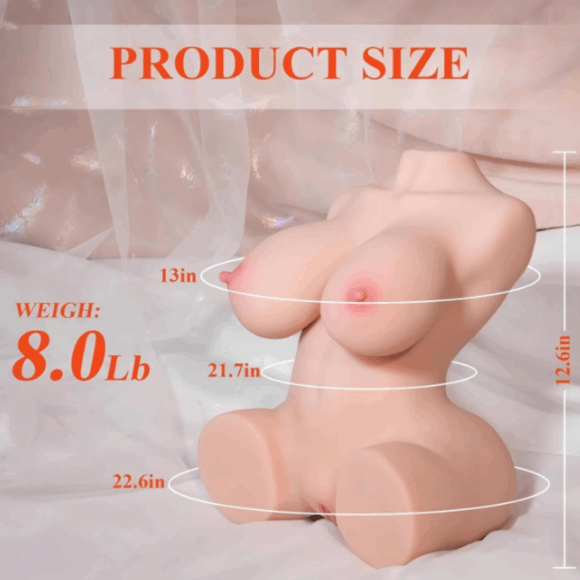 Masturbador hiperrealista Lily 3.8kg - Tantaly - Imagen 8
