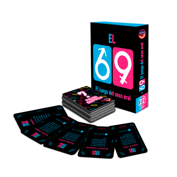Juego de cartas "El 69" El juego de sexo oral