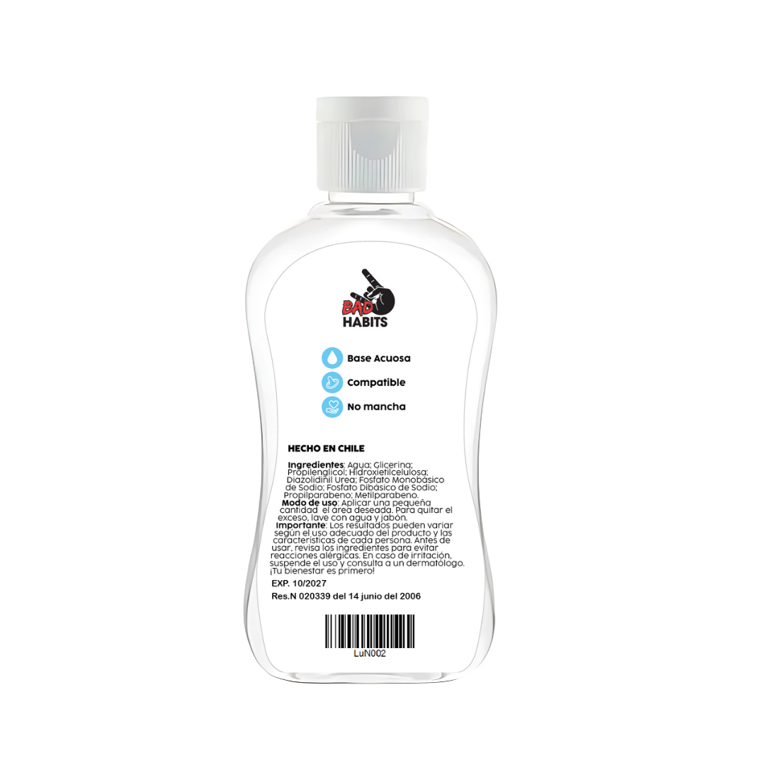 Lubricante Neutro CleanLube 100ml - BadHabits - Imagen 2