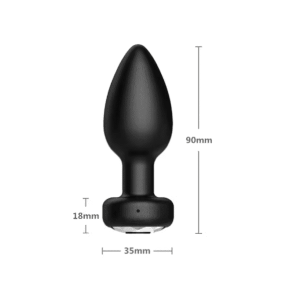 Plug anal vibrador con APP LabZ - Imagen 2