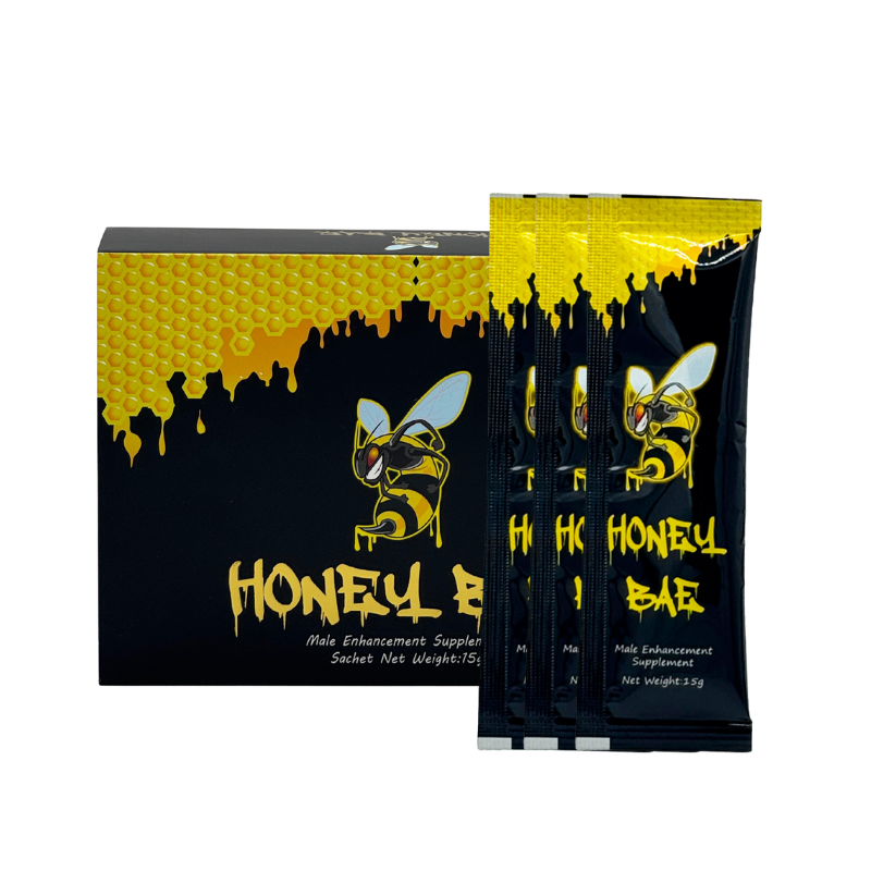 Miel potenciadora masculina HoneyBae 15gr x 1 Sobre - Imagen 2