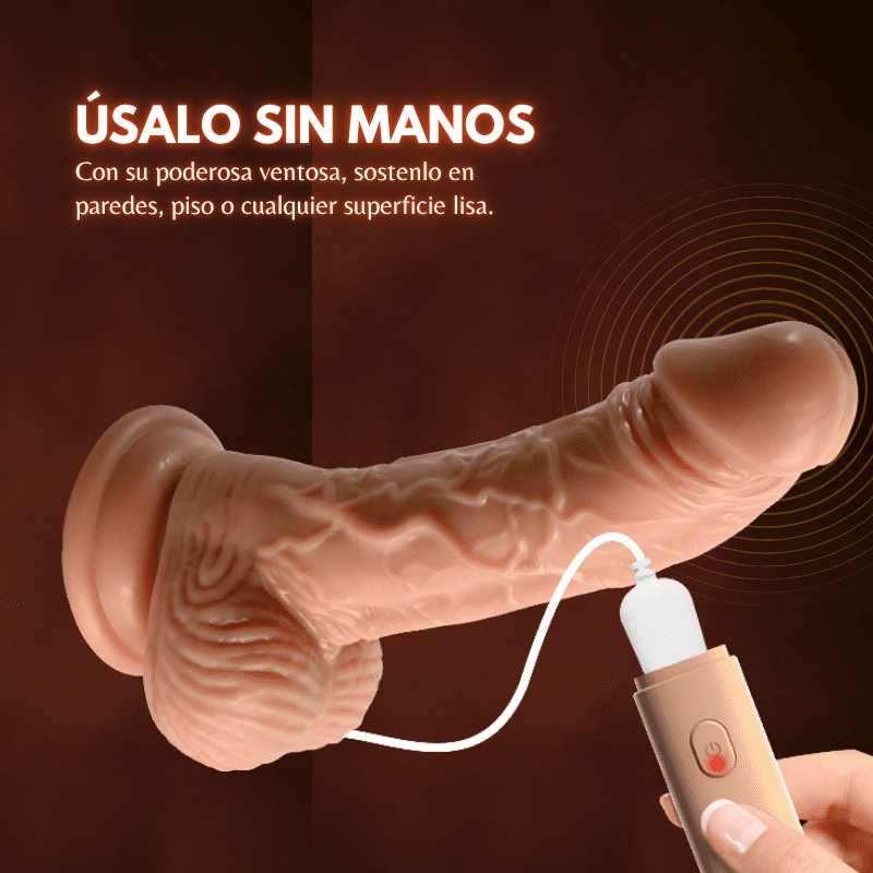 Dildo vibrador con control Zar LILO LL-B2102A - Imagen 5