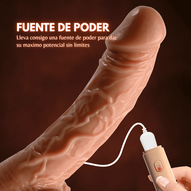 Dildo vibrador con control Zar LILO LL-B2102A - Imagen 3