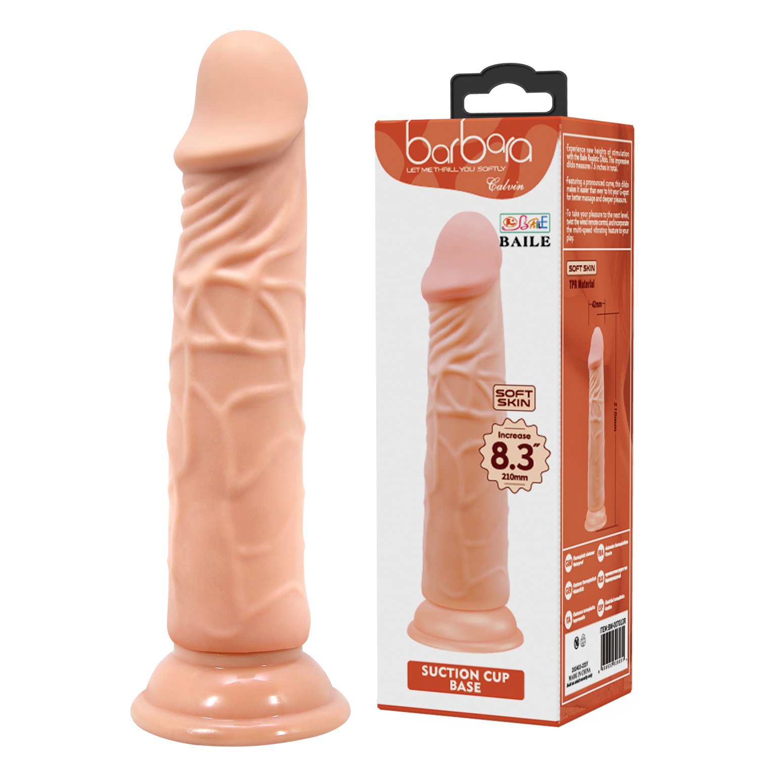 Dildo realista Bob BAILE BW-007013R