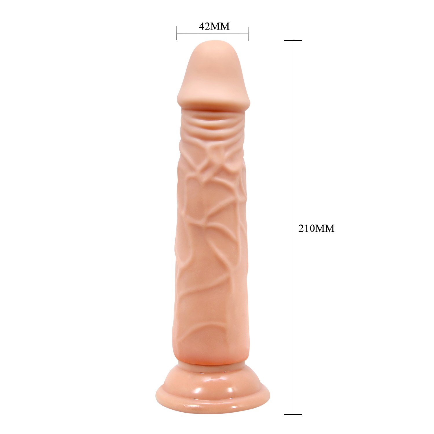 Dildo realista Bob BAILE BW-007013R - Imagen 6