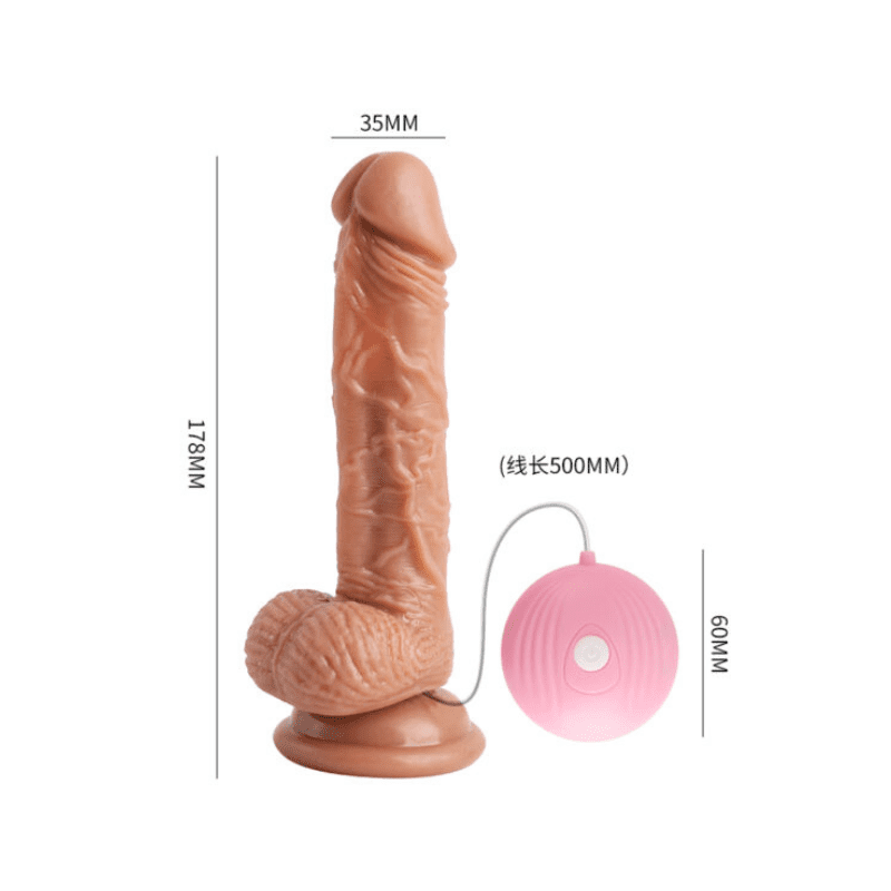 Dildo vibrador con control Simon LILO LL-B2136 - Imagen 3