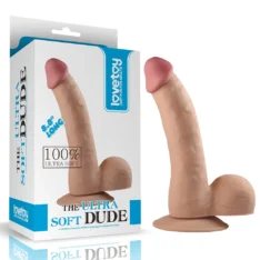 Dildo realista THE ULTRA SOFT DUDE 20cm LOVETOY LV1082
